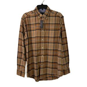Tommy Hilfiger Classic Fit Mens Plaid Button-Up Shirt S/P